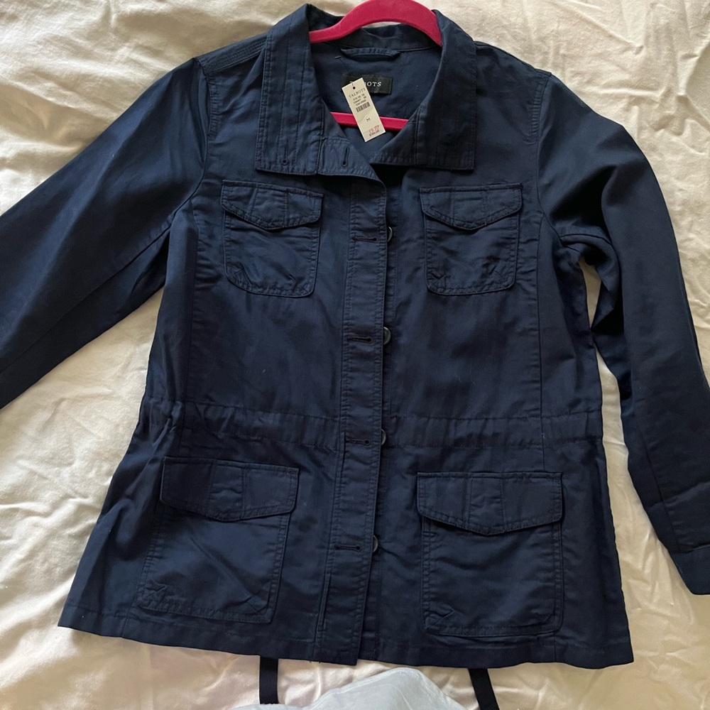 NWT Talbots light weight jacket.